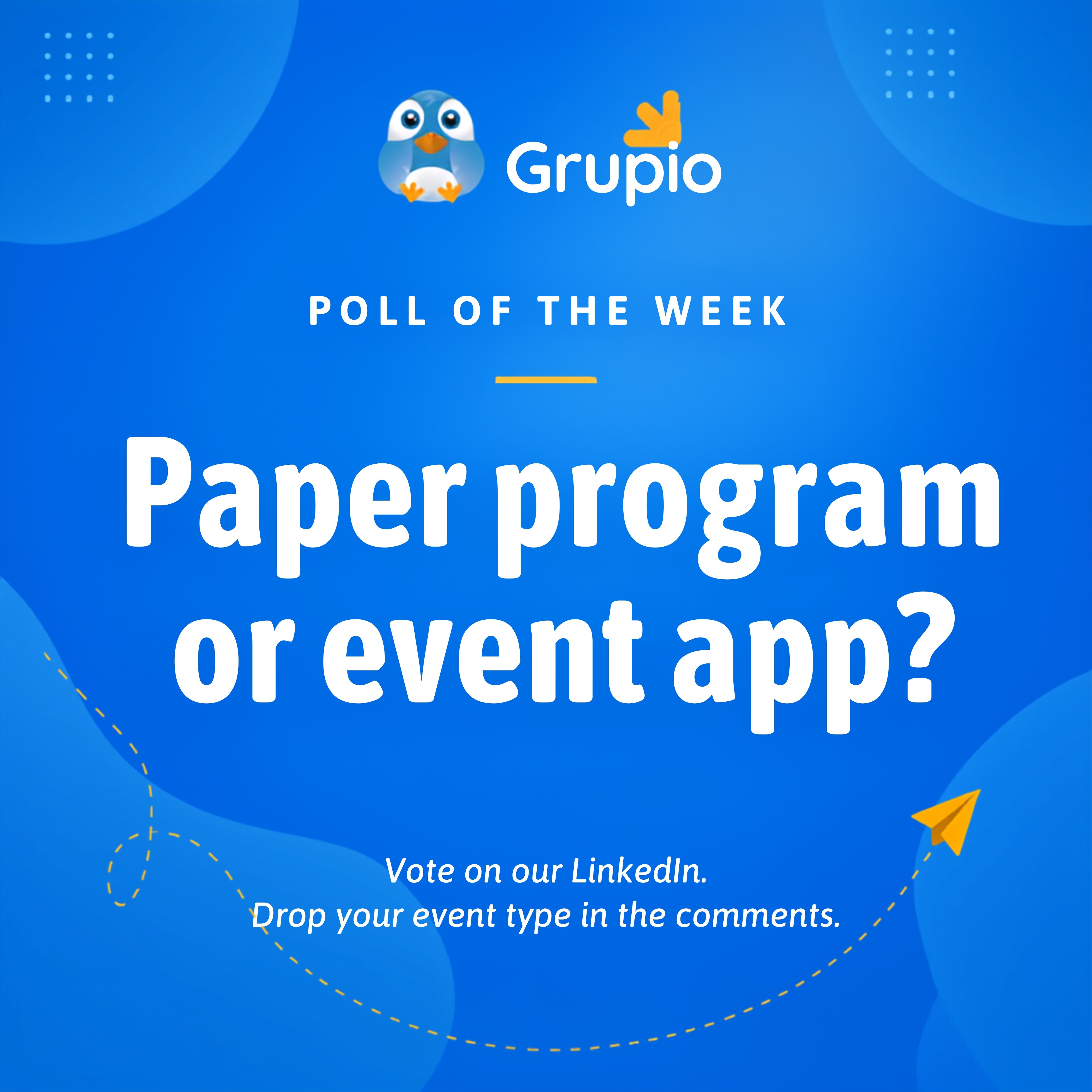 grupio poll post